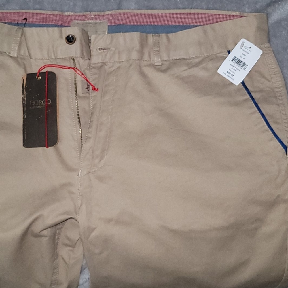 NWT BORGO khakis